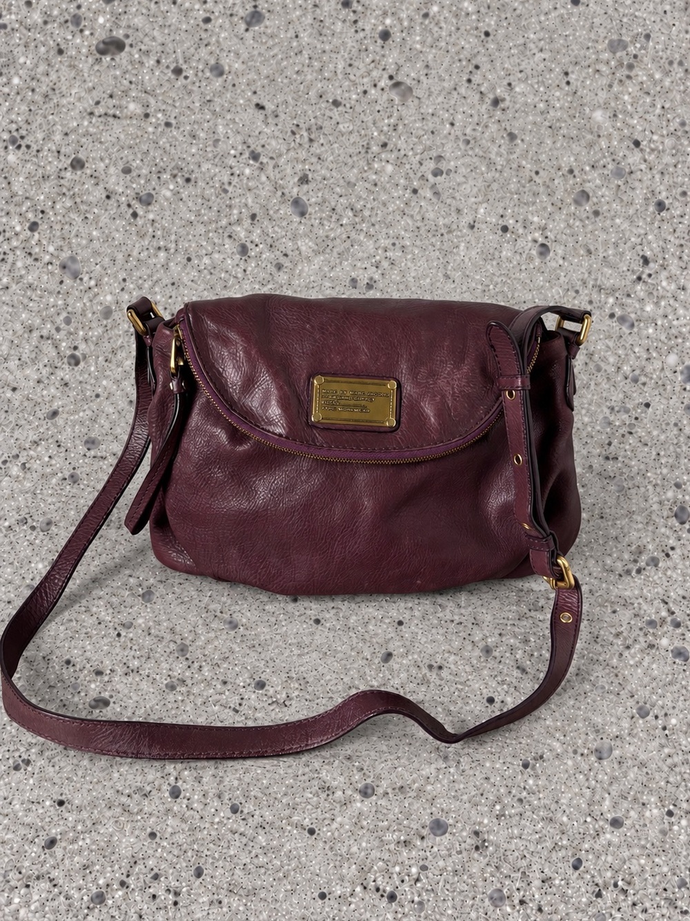 Marc By Marc Jacobs Q Natasha Burgundy Leather Authentic❤️